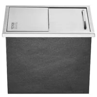 Recipient-pentru-gheață-încastrabil-în-bar-40-9-Qt-46x30-5-cm-din-oțel-inoxidabil