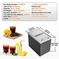 Recipient-pentru-gheață-încastrabil-în-bar-40-9-Qt-46x30-5-cm-din-oțel-inoxidabil
