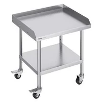 Masă-de-lucru-mobilă-61-x-71-cm-oțel-inoxidabil-cu-roți