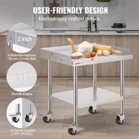 Masă-de-lucru-mobilă-61-x-71-cm-oțel-inoxidabil-cu-roți