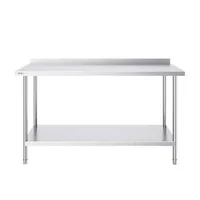 Masă-de-lucru-profesională-152x61-cm-oțel-inoxidabil-pentru-pregătirea-alimentelor