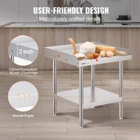 Masă-de-lucru-pătrată-61x61-cm-oțel-inoxidabil-pentru-utilizare-profesională