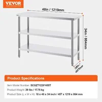 Masă-profesională-de-lucru-122x45-7-cm-din-oțel-inoxidabil-pentru-pregătire