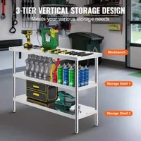 Masă-profesională-de-lucru-122x45-7-cm-din-oțel-inoxidabil-pentru-pregătire
