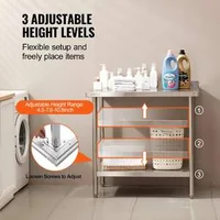 Masă-de-lucru-profesională-91-5-x-61-cm-din-oțel-inoxidabil-pentru-pregătirea-alimentelor