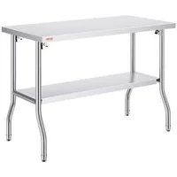 Masă-de-lucru-pliabilă-122x61-cm-din-oțel-inoxidabil-pentru-catering-și-gătit