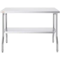 Masă-de-lucru-pliabilă-122x61-cm-din-oțel-inoxidabil-pentru-catering-și-gătit