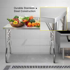 Masă-de-lucru-pliabilă-122x61-cm-oțel-inoxidabil-pentru-utilizare-profesională