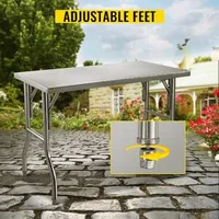 Masă-de-lucru-pliabilă-122x61-cm-oțel-inoxidabil-pentru-utilizare-profesională