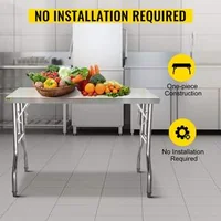 Masă-de-lucru-pliabilă-122x61-cm-oțel-inoxidabil-pentru-utilizare-profesională