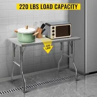 Masă-de-lucru-pliabilă-122x61-cm-oțel-inoxidabil-pentru-utilizare-profesională