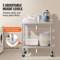 Masă-de-lucru-mobilă-91-5-x-61-cm-din-oțel-inoxidabil-cu-roți