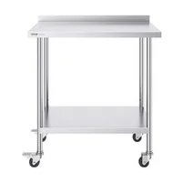 Masă-de-lucru-mobilă-91-5-x-61-cm-din-oțel-inoxidabil-cu-roți