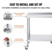 Masă-de-lucru-mobilă-91-5-x-61-cm-din-oțel-inoxidabil-cu-roți