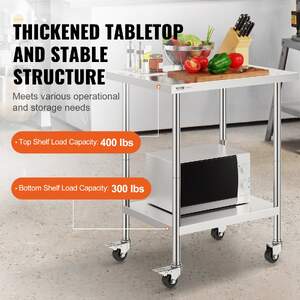 Masă-de-lucru-mobilă-76-x-61-cm-inox-cu-roți