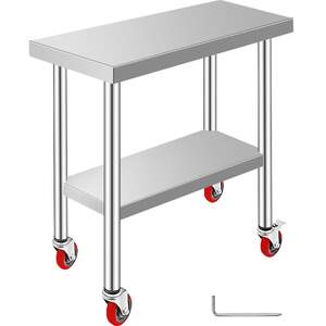 Masă-de-lucru-mobilă-ultrîngustă-76x30-5-cm-oțel-inoxidabil-cu-roți