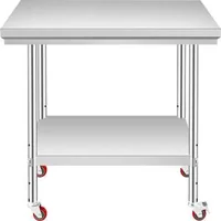 Masă-de-lucru-mobilă-91-5-x-61-cm-din-oțel-inoxidabil-cu-roți