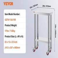 Mini-masă-de-lucru-mobilă-60x30-cm-oțel-inoxidabil-cu-roți