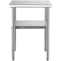 Masă-de-lucru-mobilă-pătrată-61x61-cm-oțel-inoxidabil-cu-roți