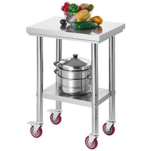 Masă-de-lucru-mobilă-61x45-cm-inox-cu-roți