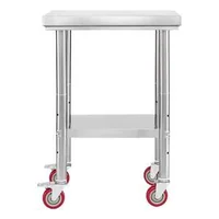 Masă-de-lucru-mobilă-61x45-cm-inox-cu-roți