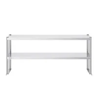 Raft-suplimentar-cu-două-niveluri-152x30-5-cm-din-oțel-inoxidabil-pentru-masă-de-lucru