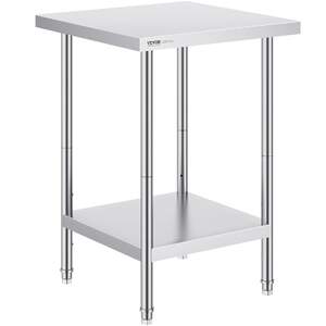 Masă-de-lucru-profesională-pătrată-61x61-cm-din-oțel-inoxidabil