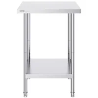 Masă-de-lucru-profesională-pătrată-61x61-cm-din-oțel-inoxidabil