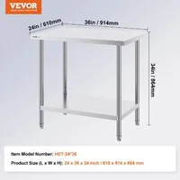 Masă-de-lucru-profesională-91-5-x-61-cm-din-oțel-inoxidabil-pentru-bucătărie