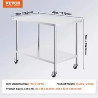 Masă-mobilă-de-lucru-122x76-cm-din-oțel-inoxidabil-cu-roți