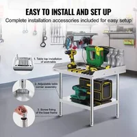 Masă-de-lucru-profesională-71x61-cm-oțel-inoxidabil-pentru-pregătire