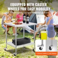 Masă-de-lucru-mobilă-76x45-7-cm-oțel-inoxidabil-cu-roți