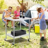 Masă-de-lucru-mobilă-76x45-7-cm-oțel-inoxidabil-cu-roți