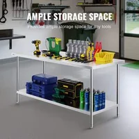 Masă-de-lucru-industrială-183x76-cm-oțel-inoxidabil-cu-blat-maxim