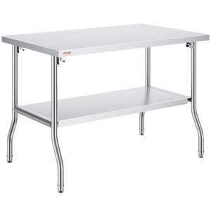 Masă-de-lucru-pliabilă-122x76-cm-oțel-inoxidabil-cu-capacitate-mare
