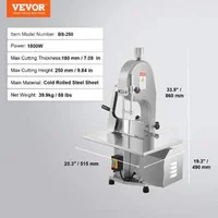 Ferăstrău-cu-bandă-electric-profesional-pentru-carne-1800W-din-oțel-inoxidabil