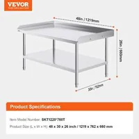 Masă-profesională-de-lucru-122x76-cm-oțel-inoxidabil-cu-blat-mare