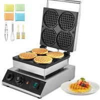 Aparat-profesional-pentru-vafe-rotunde-1750W-cu-suprafață-antiaderentă