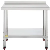 Masă-de-lucru-mobilă-91-5x61-cm-inox-cu-roți