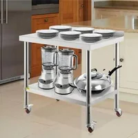 Masă-de-lucru-mobilă-91-5x61-cm-inox-cu-roți