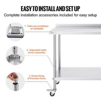Masă-de-lucru-mobilă-122x61-cm-oțel-inoxidabil-cu-roți