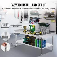 Masă-de-lucru-profesională-152x76-cm-din-oțel-inoxidabil-pentru-pregătire