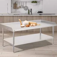 Masă-de-lucru-profesională-152x76-cm-din-oțel-inoxidabil-pentru-pregătire