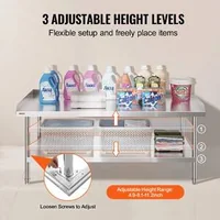 Masă-de-lucru-profesională-152x76-cm-din-oțel-inoxidabil-pentru-pregătire