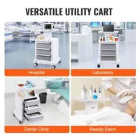 Cărucior-medical-mobil-cu-3-sertare-1-tavă-superioară