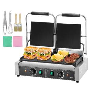 Grătar-profesional-Panini-Press-Grill-plită-electrică-pentru-sandvișuri