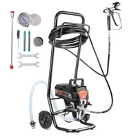 Aparat-electric-de-vopsit-airless-950W-3000-PSI-pe-cărucior