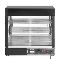 Vitrină-caldă-profesională-pe-3-niveluri-60-cm-temperatură-reglabilă-și-iluminare-LED