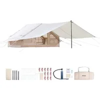 Cort-gonflabil-de-glamping-cu-copertină-pentru-3-5-persoane-cu-pompă-inclusă