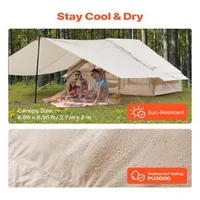 Cort-gonflabil-de-glamping-cu-copertină-pentru-3-5-persoane-cu-pompă-inclusă